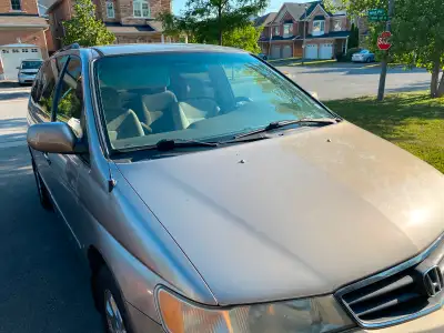 Low mileage Honda Odyssey EX for sale. It’s equipped with V6 engine. It’s clean smoke free, spacious...