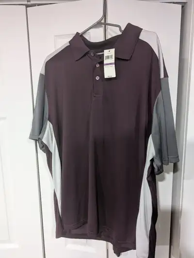 Haggar Cool 18 Performance Men's Golf Shirt XXL, View more