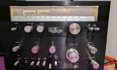 Vintage Sears Professional Series Amplifier and Tuner, View more