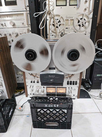 SONY TC-755 REEL TO REEL TAPE RECORDER WITH EXTRA