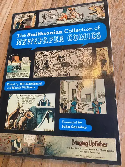Collection of newspaper comics. Softcover published in 1977. In very good shape except spine binding...