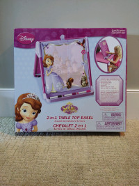 Brand New Sofia the first 2 in 1 table top easel