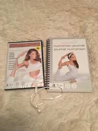 Trish Stratus Exercise DVD & Nutrition Journal - New