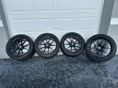 19" Klassen ID MS03 Forged 5x120 Wheels with tires Came off my 2016 BMW M3. 19x9.5 et20 front on 265...