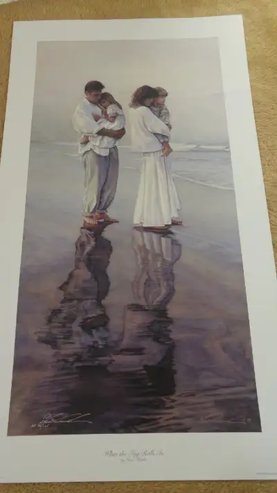 Steve Hanks "When the Fog Rolls In " Paper LE AP, View more
