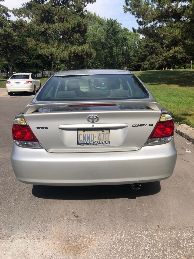 Toyota Camry SE 2005 in Cars & Trucks in Mississauga / Peel Region - Image 2