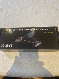 Brand new Drill plate cutter Shears Attachment 