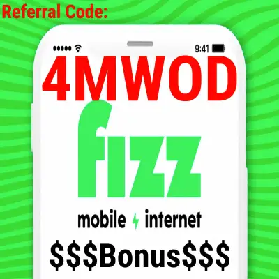 Fizz Referral Code: 4MWOD Free Mobile Cellphone iPhone Samsung Apple Fizz Referral Code: 4MWOD $$$ B...