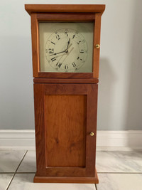 Hand made wood clock 