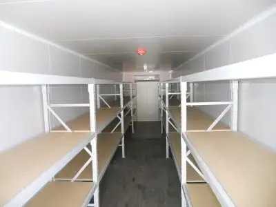 STORAGE UNIT SHELVING. SEACAN SHELVES. CONTAINER STORAGE RACKS., View more