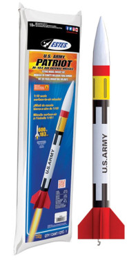 Brand New Estes Rockets : US Army Patriot; Skill level 1 M-104 P