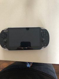 PS vita with game