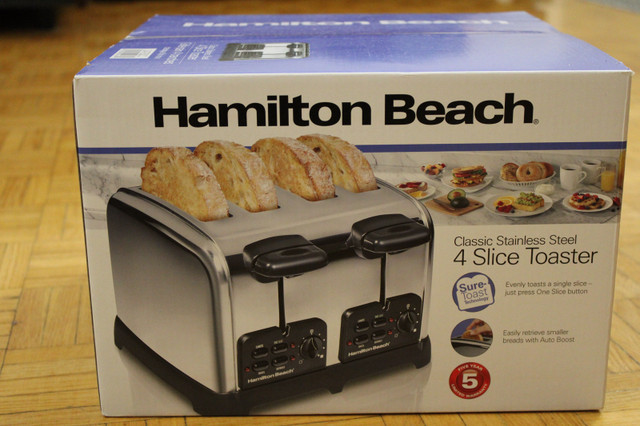 Brand new Hamilton Beach toaster and Samsung Soundbar in General Electronics in City of Toronto - Image 3