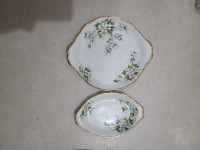 Vintage Royal Albert Cake Plate With Tabs