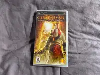PSP God of War Chains of Olympus Case and Manual Only