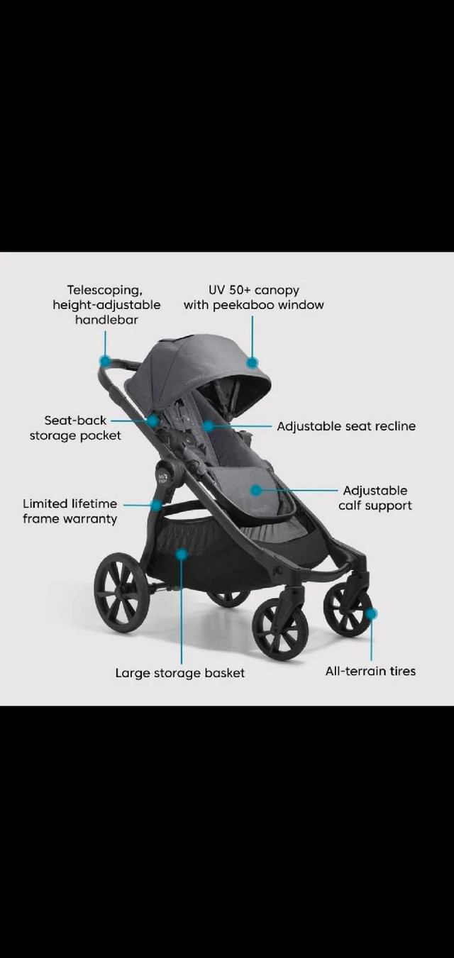 Baby Jogger Stroller + Carseat in Strollers, Carriers & Car Seats in New Glasgow - Image 2