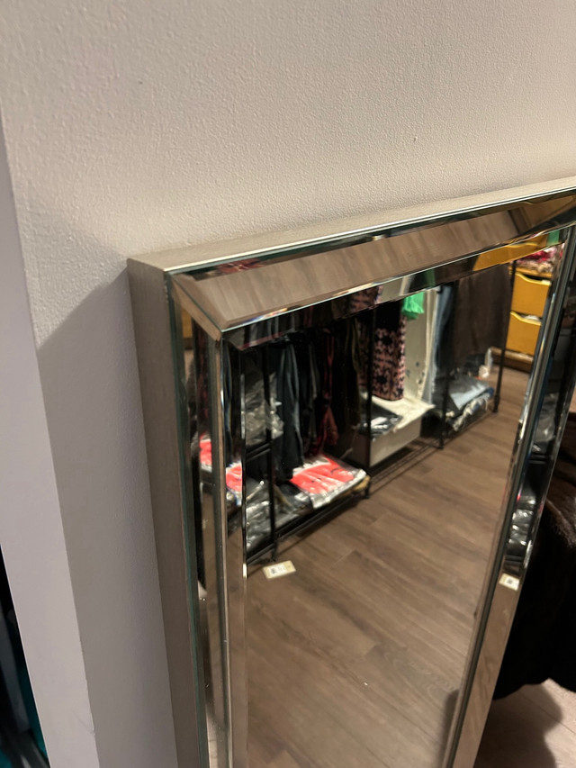Crate and barrel full length mirror retail $1299 in Arts & Collectibles in City of Toronto - Image 2