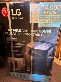 LG 14,000 BTU Portable Air Conditioner. 