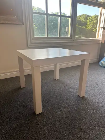 Like new IKEA side table for sale. Perfect for university students looking to furnish their apartmen...