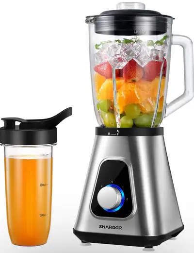1200W Smoothie Blender & Personal Blender Combo for Shakes , View more