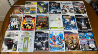 Wii Bundle: 15+ Games & Accessories. Sold as Bundle Only