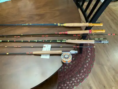 Custom built fly rods $125.00 each, View more
