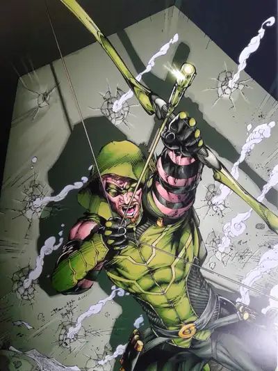 NEW GREEN ARROW - DC MULTIVERSE COMIC AND MOVIE POSTER, View more