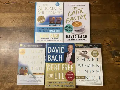 David Bach Personal Finance Books – Automatic Millionaire, Latte, View more