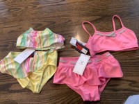 Baby girls bathing suits, Size 18 - 24 months NWT