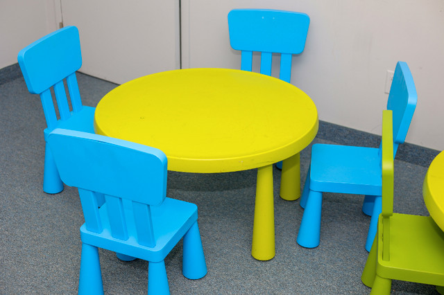 Kids Ikea table n chair set! in Other in Markham / York Region