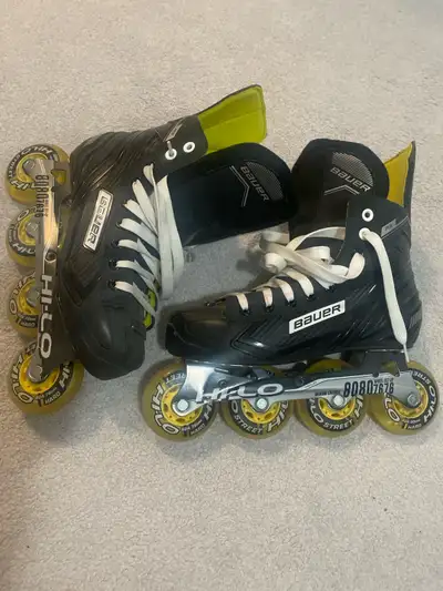 Bauer RS Roller Hockey Skates – Size 6 – good condition, View more