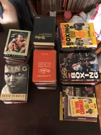 Boxing/Ring hardcover book collection