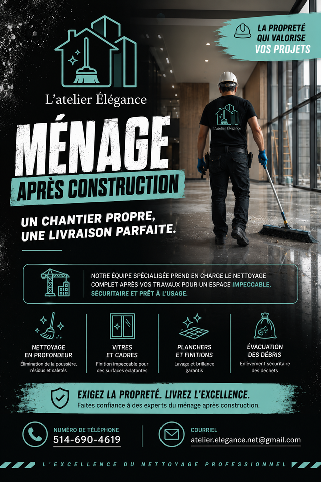 Post-Construction Cleaning478649638412636160