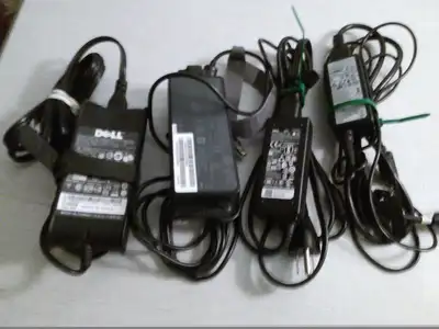 Laptop AC Power cordsx4 Dell-2 Samsung,Lenovo-seebelow motorola, View more