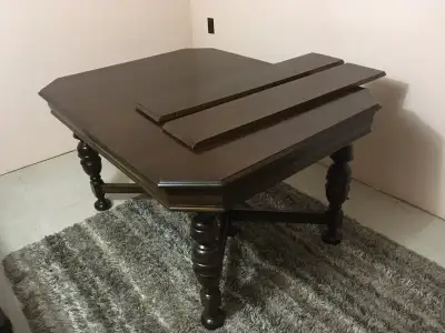 Dining table and chairs, View more