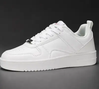 LUCKY STEP Women Rhinestone White Sneakers, View more