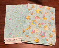 Vintage Bears and Stars Fabric for Kids’ Quilting Baby Quilts
