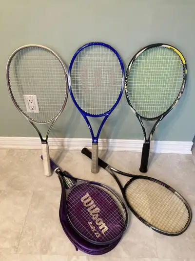 5 Quality Tennis Racquets: Wilson, HEAD, Yonex, View more