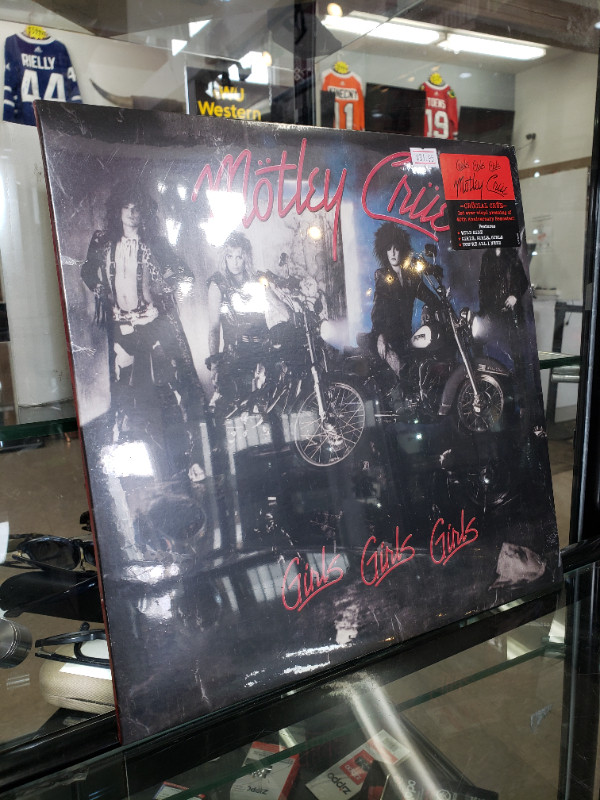 Vinyl - Motley Crue - Girls Girls Girls (Sealed) in Arts & Collectibles in Summerside