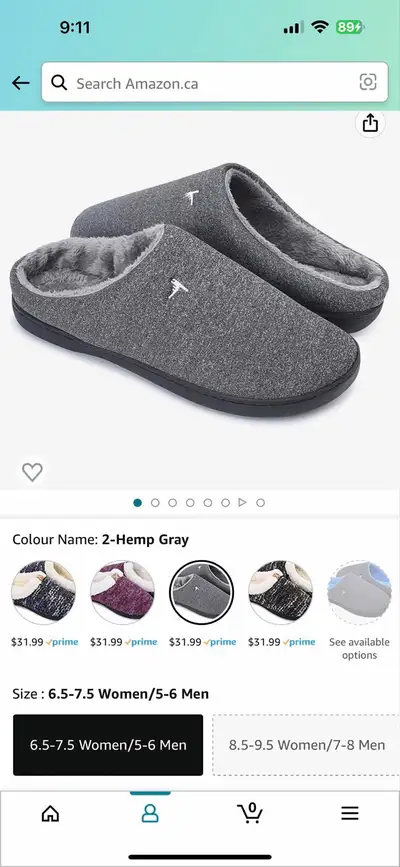 Brand New Memory Foam Slippers., View more