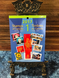 Canada Post 2017 Quarterly Stamp Packs 1-4 sealed