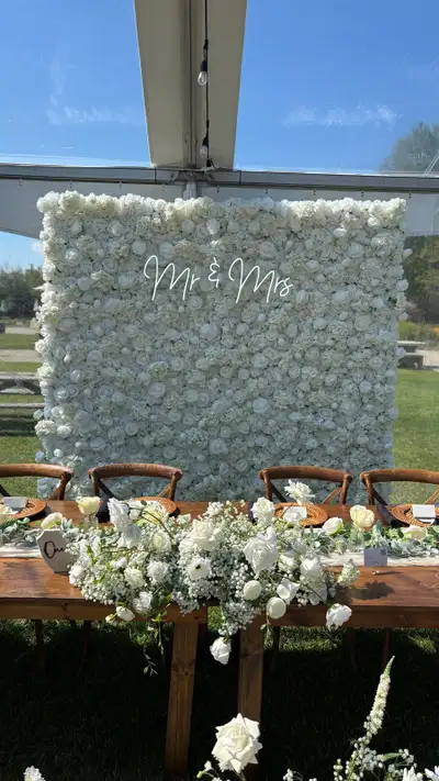 Flower Wall Backdrop for Rent, View more