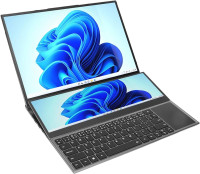New 1TB 16 Inch Dual Screen Laptop, Support Dual Graphics Cards