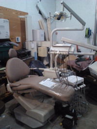 Adec 1040 Cascade Dental Chair Light Cuspidor used refurbished