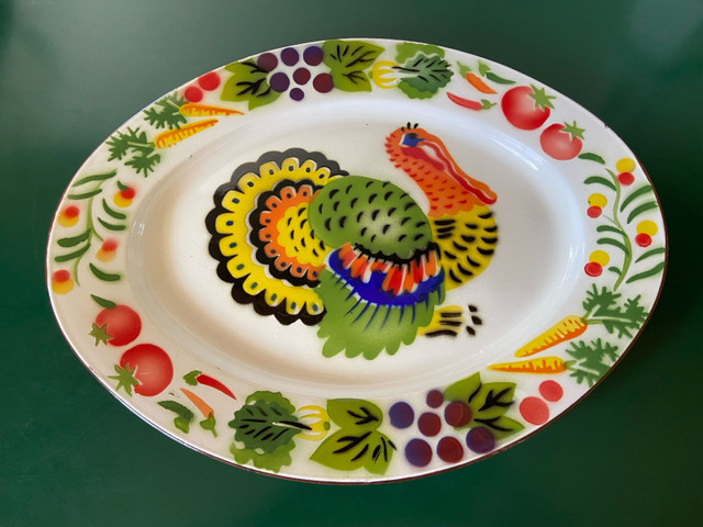 Vintage Turkey Platter in Holiday, Event & Seasonal in Hamilton