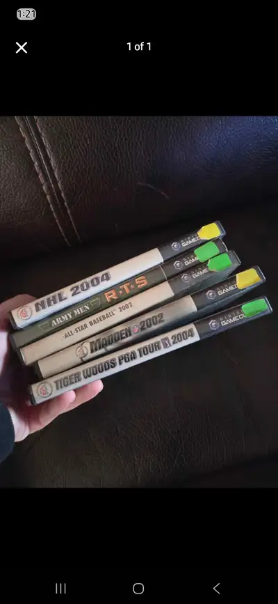 5 GameCube games, View more