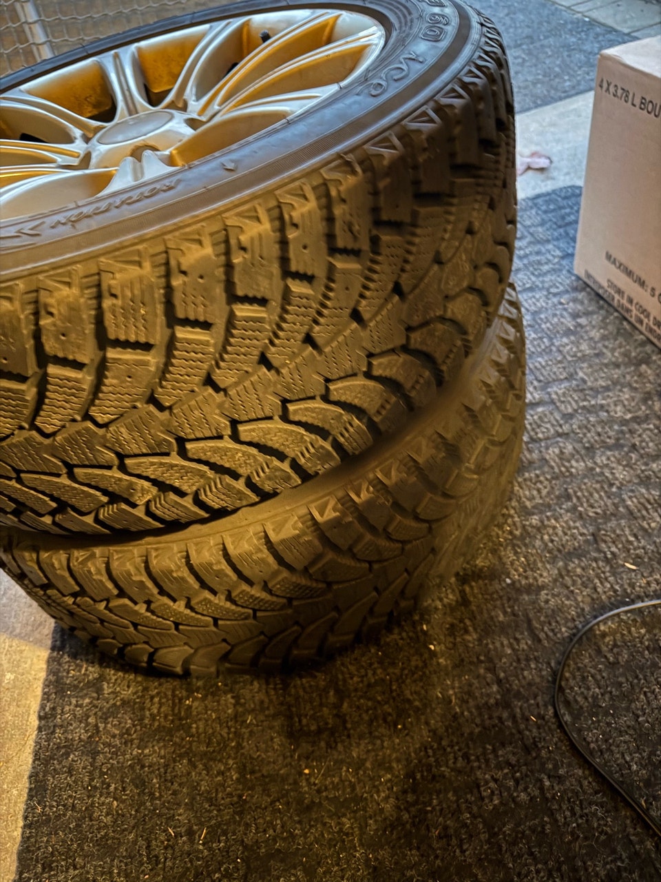 Winter Tires on Rims 205/55 R16 | Tires & Rims | Ottawa | Free local ...