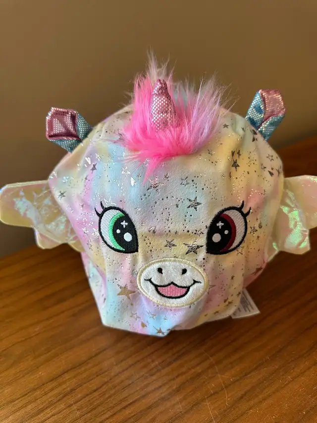 Bouncers Rainbow Unicorn plush