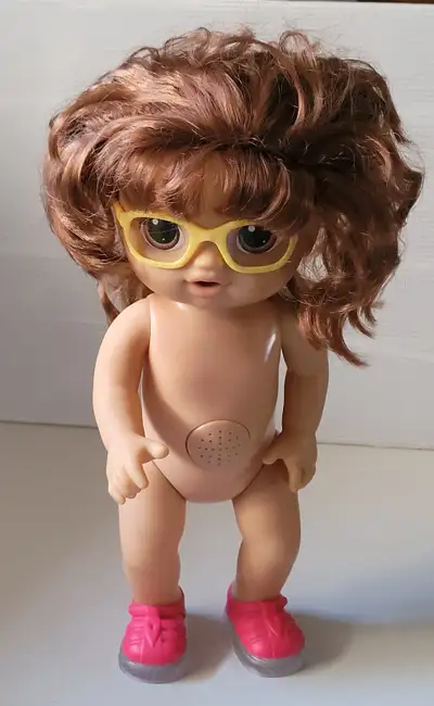 Talking Baby Alive with Light up Shoes and Sunglasses, View more