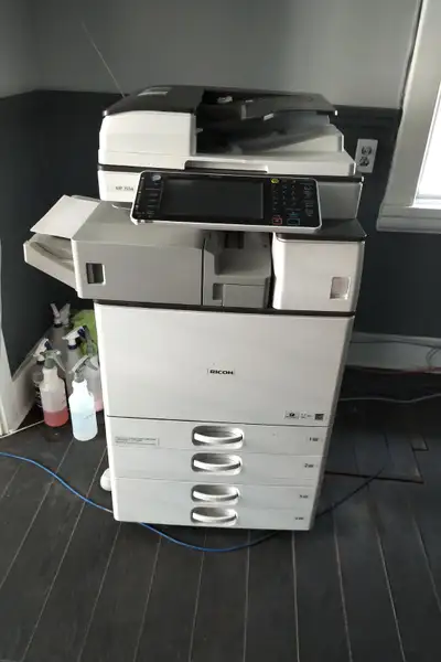 8PRE-OWNED RICOH MP3554 PHOTOCOPIER AVAILABLE FOR PURCHASE $800 OR BEST OFFER